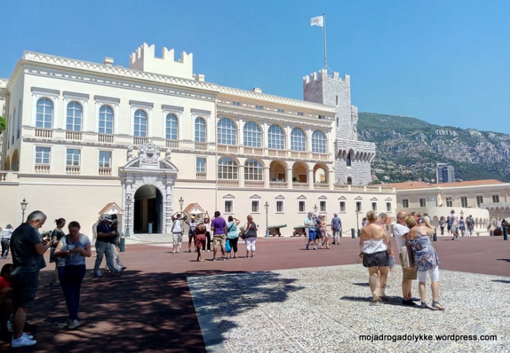 Monako Francja Lazurowe Wybrzeże Pałac Książęcy