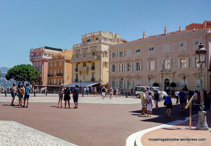 Monako Francja Lazurowe Wybrzeże dziedziniec pałacowy
