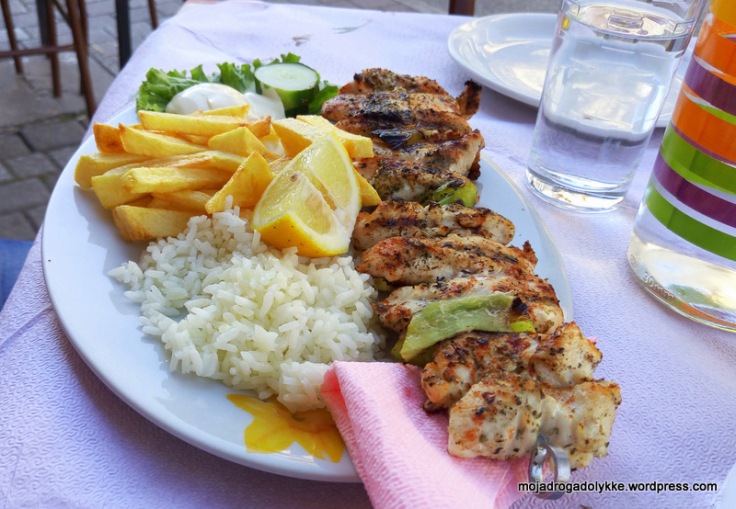 kuchnia grecka souvlaki